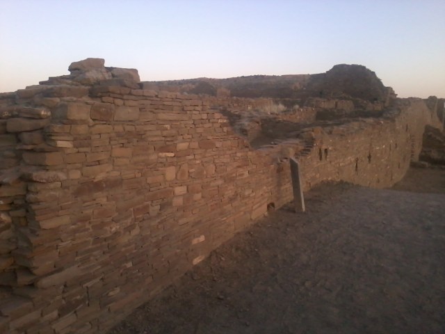 Chaco Walls in Twilight