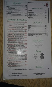 Notice the contact number and the prices.  Forgive the glare.