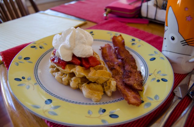 Strawberry Waffles